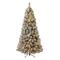 7.5ft. Pre-Lit Artificial Spruce Christmas Tree, Warm White LED Lights